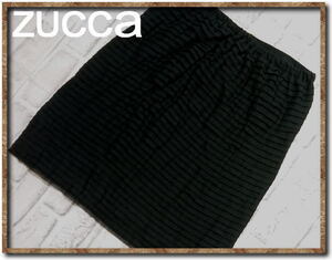 ☆ZUCCA　ズッカ　メッシュティアードスカート　黒☆