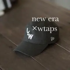 22AW WTAPS × NEW ERA フランネル素材 キャップ カーキ