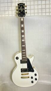 Grass Roots/グラスルーツ エレキギター G-LP-60C Les Paul レスポール ホワイト SQUADRONケース 動作確認済