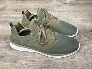 DC Heathrow メンズ 31cm(US13) Skate / Casual Shoe Sneaker Green Lace Up ADYS700071 海外 即決