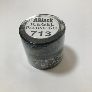 ☆未開封☆ICE GEL ABLACK カラージェル プレーティングジェル 713 3g ホワイト