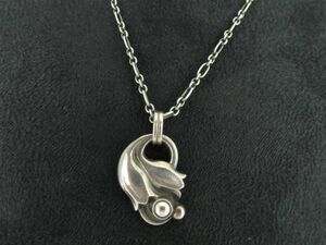 Georg Jensen ジョージジェンセン　ネックレス　シルバー　SV925　1999　お洒落な　アクセサリー