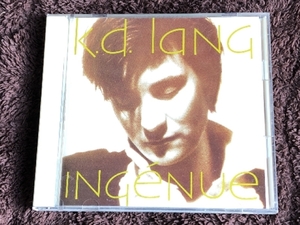 美盤 ケイ・ディー・ラング k.d. lang 1982年 CD アンジャニュウ Ingenue 国内盤 Pop
