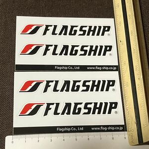 フラッグシップ FLAG SHIP ステッカー デカール シール2枚セット