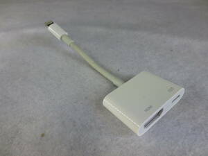 【70760】Apple Lightning-Digital AVアダプタ HDMI変換ケーブル A1438