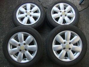 ★ HE22S ラパン 純正アルミホイル 1台分 シルバ－ 14X4.5J 4H 100PCD OFF+45 MARQUIS CTS MR61 155/65R14 売切 個人様宅宛てへの発送不可