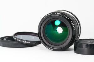 【極美品】動作◎ Nikon Ai Nikkor 28mm F2.8 オールドレンズ