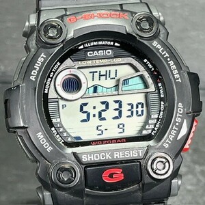 美品 CASIO G-SHOCK カシオ ジーショック G-7900-1 腕時計 クオーツ ブラック アナログ デジタル タイドグラフ メンズ ワールドタイム