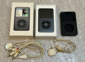 【動作確認済み】Apple iPod classic 120GB A1238 MB565J ブラック 左右音出しOK