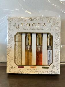 未開封新品 TOCCA - オードパルファム トラベレッタ EDP 7.5ml x 3個 アトマイザーケース付き - クレオパトラ,ステラ,フローレンスの香り