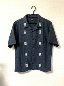 【即決】Sサイズ テンダーロイン BAJA SHT S/S ネイティブ 半袖シャツ ネイビー