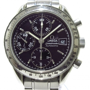 OMEGA(オメガ) 腕時計 スピードマスターデイト 3513.50 メンズ SS/クロノグラフ 黒