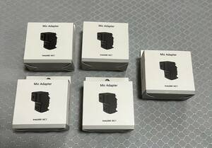 未使用品　CYNOVA Insta360 IAC1 Mic Adapter X 5個セット