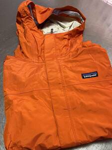 Patagonia パタゴニア　トレントシェル　メンズMサイズ　オレンジ　＊状態に難あり