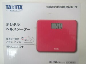 〇　　TANITA 　デジタルヘルスメーター　HD-760-PK 　中古