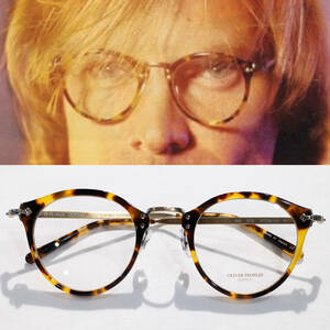 【未使用】OLIVER PEOPLES VINTAGE コレクション オリバーピープルズ OP-505 Limited Edition 雅 DTB 日本製 鼈甲柄 ゴールド STING