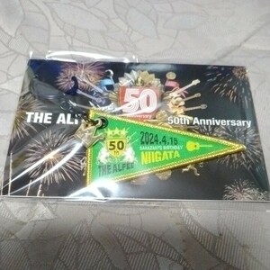 THE ALFEE 50th Anniversary 風の時代 春 新潟会場限定 ペナントキーホルダー