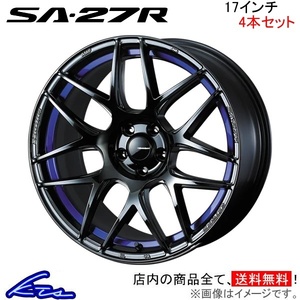 ウェッズ ウェッズスポーツ SA-27R 4本セット ホイール インプレッサWRX STI GDB 0074229 weds ウエッズ WedsSport SA27R アルミホイール