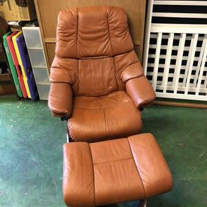 中古 使用感・汚れ有り EKORNES エコーネス ストレスレスチェア リクライニング