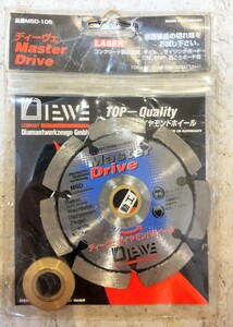 DEIWE（ディーヴェ） ダイヤモンドホイール カッター MSD-105 1枚