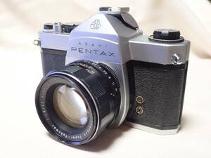 PENTAX ペンタックス SL + Super-Takumar 1:1.8 55mm M42 レンズ