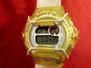 GS5B1）★完動腕時計★CASIO カシオ BABY-G Gショック系★BG-340 白