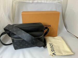 ★美品★LOUIS VUITTON ルイヴィトン アウトドアメッセンジャーPM タイガラマ ノワール M30233 ショルダーバッグ 