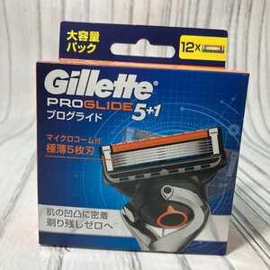 m002 D1 【4 新品 ジレット プログライド 5+1 替刃 12個入 髭剃り 極薄 5枚刃 Gillette PROGLIDE カミソリ P&G 大容量パック