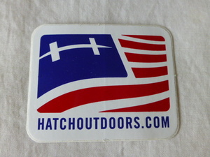 HATCHOUTDOORS com ステッカー HATCHOUTDOORS com FLY FISHING TROUT トラウト フライフィッシング