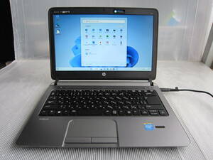 中古品　HP ProBook 430 G1 Celeron2955U 1.4GHz 4G / 120GB SSD Windows 11Pro　　LibreOffice 7.4 Office互換インストール済 No.1