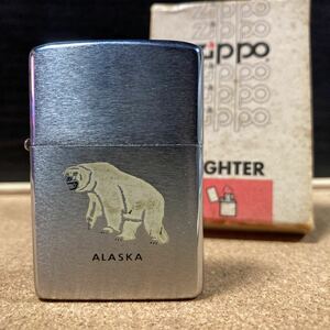 超希少　1980年製　アラスカ　シロクマ　ZIPPO 当時物　ビンテージ ジッポ ジッポライター アメカジ　所ジョージ　世田谷ベース