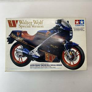 TAMIYA タミヤ プラモデル スズキ RG250γ ガンマ Walter Wolf ウォルターウルフ 1/12サイズ 未組立 オートバイ バイク 模型 当時物