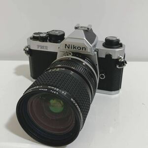 Nikon ニコン FM2 フィルムカメラ Zoom-NIKKOR 28-85mm 1:3.5-4.5 一眼レフカメラ シャッター確認済み