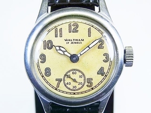 WALTHAM U.S.A メンズ ビンテージ腕時計 スモセコ 手巻き 