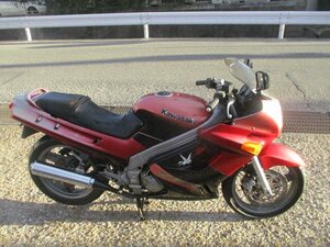 ▲9682▲カワサキ　ZZR250　EX250H　レッド　書なし　実動　部品取り車　愛知