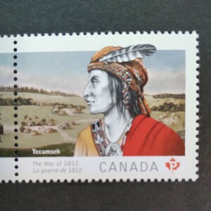 カナダ切手 米英戦争200年 ペア 未使用