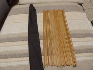 易占の際の必需品です筮竹袋付き３６センチ筮竹貴重品美品