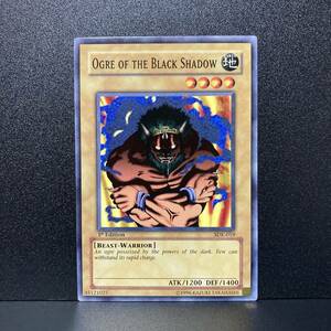 遊戯王 アジア版 SDK-019 OGRE OF THE BLACK SHADOW/黒い影の鬼王 ノーマル 1st　Edition