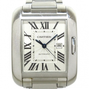 Cartier(カルティエ) 腕時計 タンクアングレーズ W5310009 メンズ シルバー