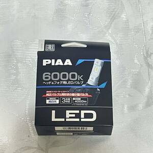 PIAA ピア　ヘッド&フォグ用LEDバルブ 6000k/4000lm　HB3　HB4　純白光　　LEH181