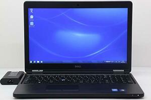 【中古】 DELL Latitude E5550 Core i5 5300U 2.3GHz/4GB/256GB(SSD)/15.6W/FHD(1920x1080)/Win7(中古品)　(shin