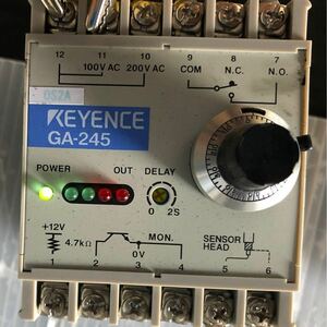 通電確認済　KEYENCE GA-245振動スイッチ