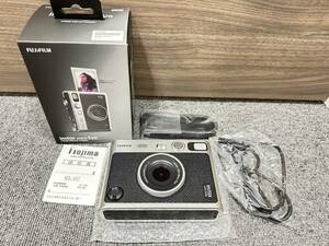 【AS 22516】1円スタート FUJIFILM フジフィルム instax mini Evo チェキ ハイブリットインスタントカメラ フィルム残有 起動確認済 現状品