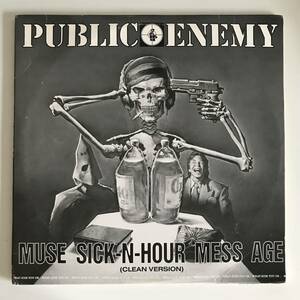 Public Enemy - Muse Sick-N-Hour Mess Age (Clean Version) プロモオンリーインスト付き4枚組み