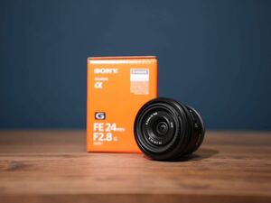 【極美品】 SONY SEL24F28G ソニー 単焦点レンズ 24mm