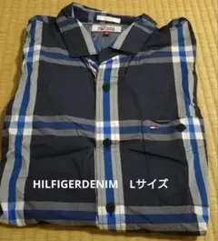 ☆トミーヒルフィガーデニム　メンズ　チェックシャツ☆
