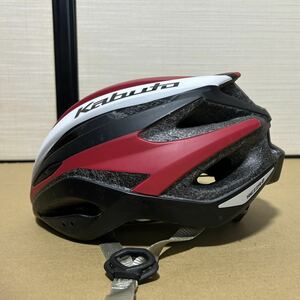 G115 OGK KABUTO REEZA-2 M/Lサイズ ヘルメット ロードバイク 中古 カブト 