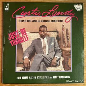 CURTIS LUNDY Just Be Yourself US ORIG LP SEALED HANK JONES 1987 NEW NOTE NN1003 2