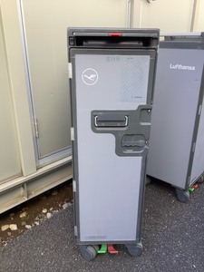 【値下交渉・美品・激レア・放出品】ルフトハンザ航空 Lufthansa ミールカート サービスカート トロリー ギャレー フル７ドロワー②