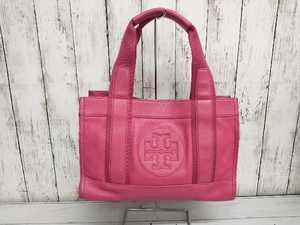 再値下げ TORY BURCH レザーハンドバッグ 132789 トリーバーチ バッグ ピンク